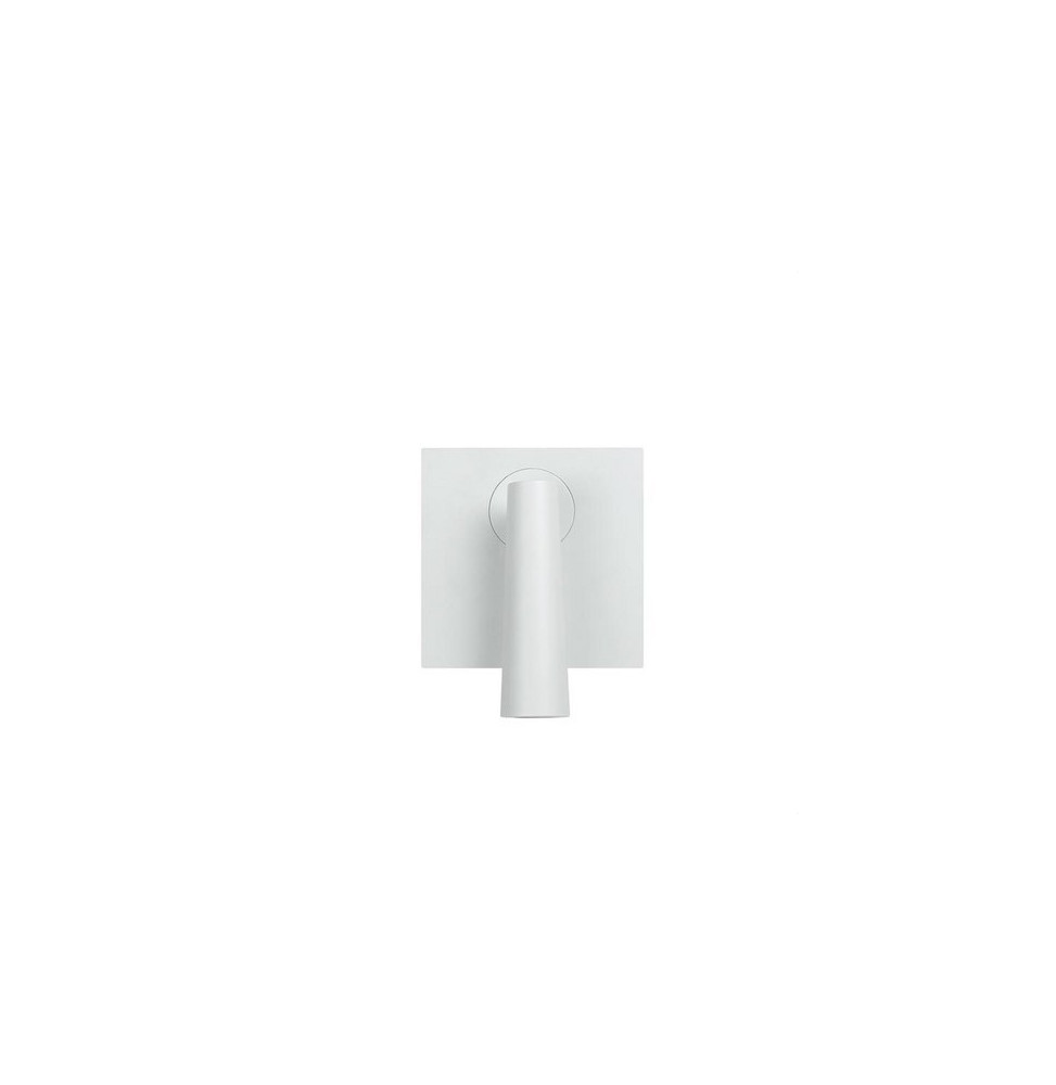 LedsC4 - Aplique base cuadrada GAMMA led 2.2W 2700K blanco LedsC4 - Aplique base cuadrada GAMMA led 2.2W 2700K blanco
