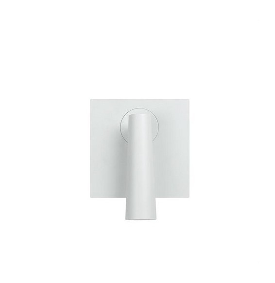 LedsC4 - Aplique base cuadrada GAMMA led 2.2W 2700K blanco