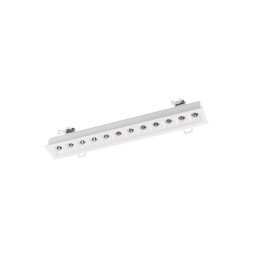 LedsC4 - Empotrable techo sin marco BENTO 12xled 25,2W 34º 3000K blanco blanco