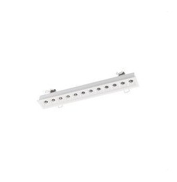 LedsC4 - Empotrable techo sin marco BENTO 12xled 25,2W 50º 2700K blanco blanco