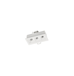 LedsC4 - Empotrable techo con marco BENTO 3xled 6.3W 34º 2700K blanco blanco