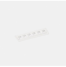 LedsC4 - Empotrable techo con marco BENTO 6xled 12,6W 50º 2700K blanco blanco