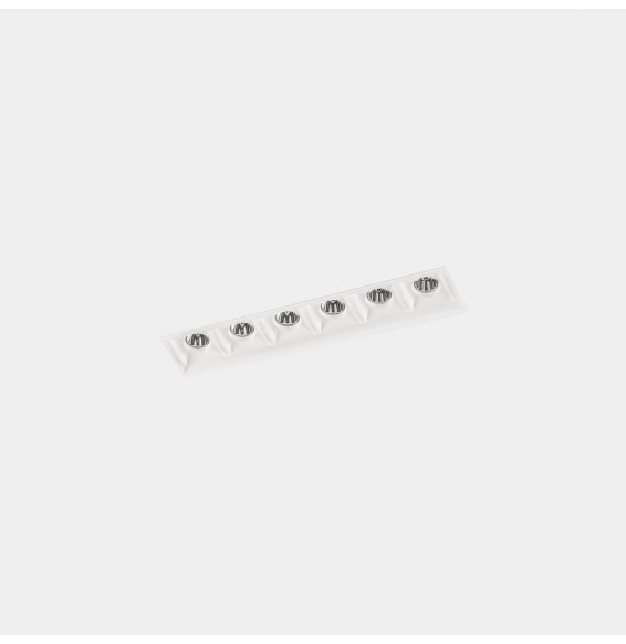 LedsC4 - Empotrable techo sin marco BENTO 6xled 12,6W 50º 3000K blanco blanco