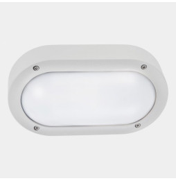 LedsC4 - Aplique BASIC IP66 aluminio E27 15W blanco
