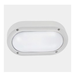 LedsC4 - Aplique BASIC IP66 aluminio E27 15W blanco