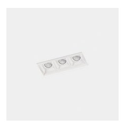 LedsC4 - Empotrable techo sin marco BENTO 3xled 6.3W 15º 2700K blanco blanco