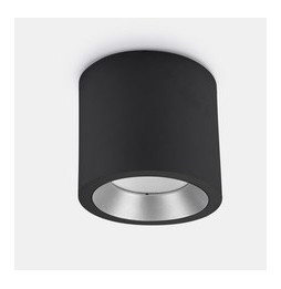 LedsC4 - Plafón COSMOS 12W negro