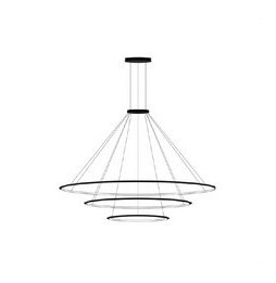 LedsC4 - Luminaria colgante circular pequeña 4000K ON-OFF blanco