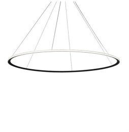 LedsC4 - Luminaria colgante circular D600 2700K 1-10V 100/240V negro