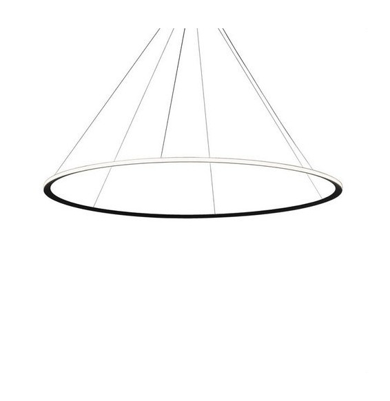 LedsC4 - Luminaria colgante circular D600 4000K 1-10V 100/240V negro