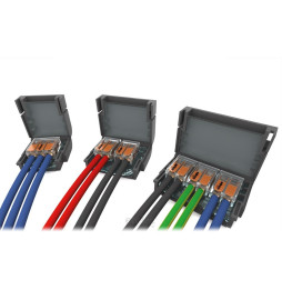 HT-INSTRUMENTS - Dispositivo de conexión IPX8 SHELLBOX323 FLAT con aislamiento en gel
