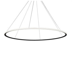 LedsC4 - Luminaria colgante circular D2000 4000K ON-OFF 100/240V negro
