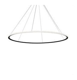 LedsC4 - Luminaria colgante circular D3000 2700K ON-OFF 100/240V negro