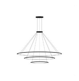LedsC4 - Luminaria colgante circular grande 2700K DALI blanco
