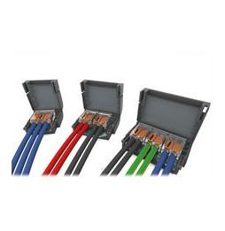 HT-INSTRUMENTS - Dispositivo de conexión IPX8 SHELLBOX323 FLAT con aislamiento en gel