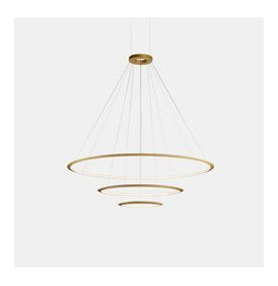 LedsC4 - Luminaria colgante circular grande 4000K DALI blanco
