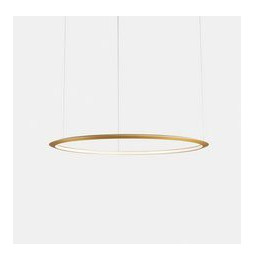 LedsC4 - Luminaria colgante circular D1200 3000K ON-OFF 100/240V blanco