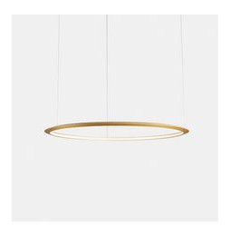 LedsC4 - Luminaria colgante circular D2000 2700K 1-10V 100/240V negro