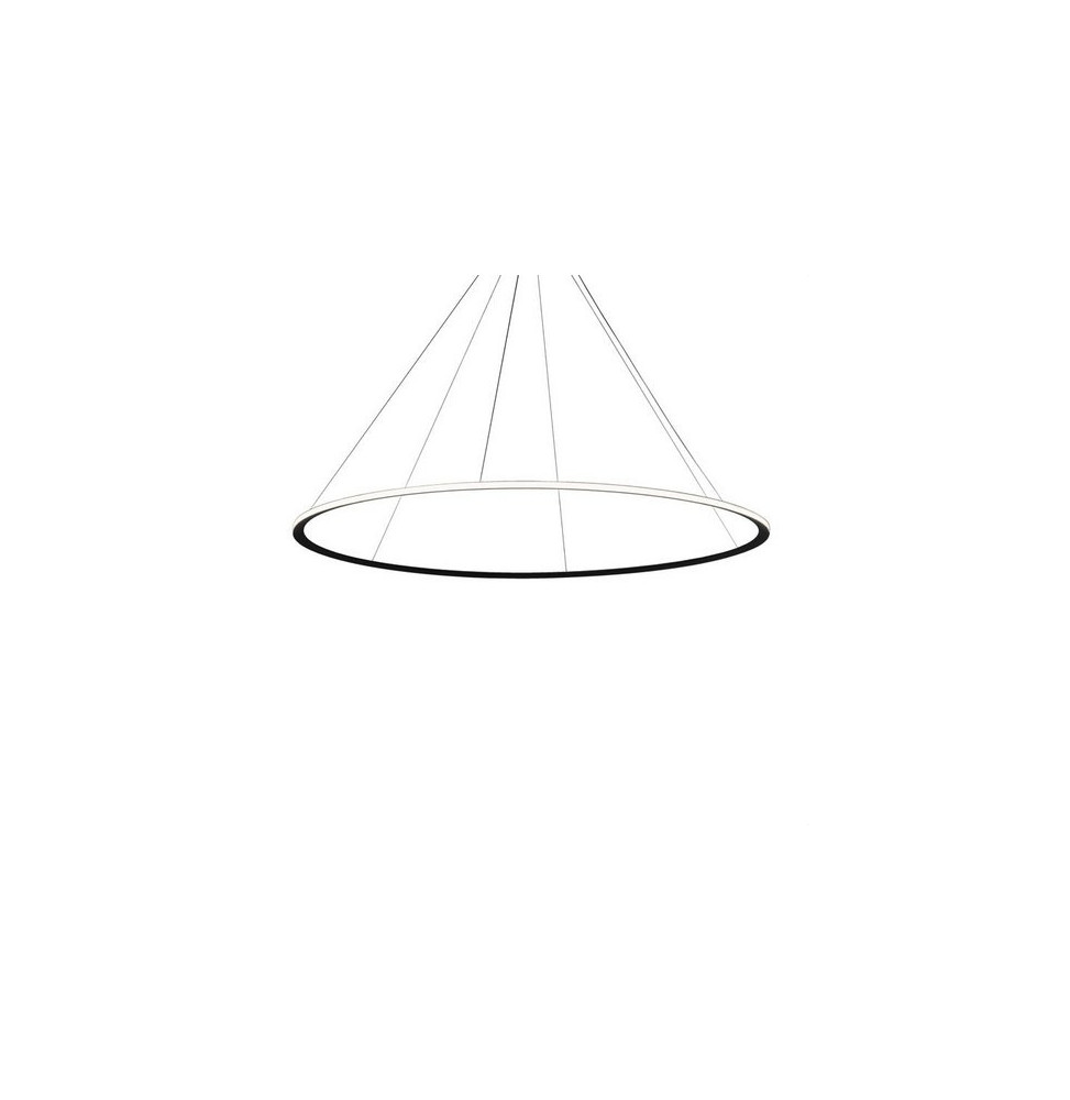 LedsC4 - Luminaria colgante circular D600 2700K 1-10V 100/240V negro