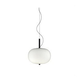 LedsC4 - Luminaria colgante ILARGI 14xled 14.8W blanco madera oscura