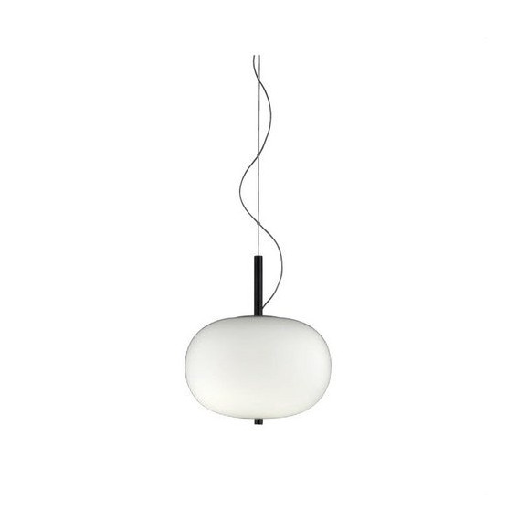 LedsC4 - Luminaria colgante ILARGI 8xled 8.5W blanco madera oscura