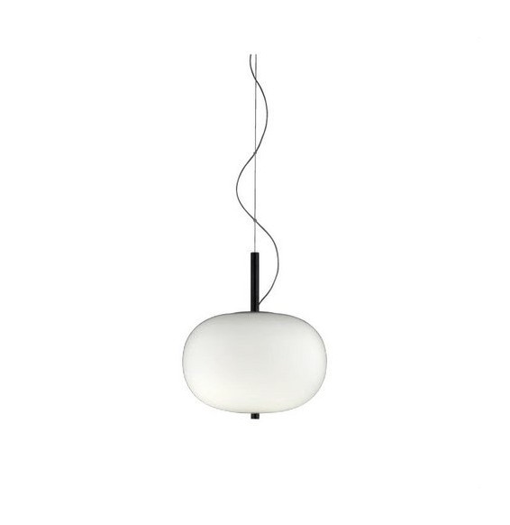 LedsC4 - Luminaria colgante ILARGI 14xled 14.8W blanco madera oscura