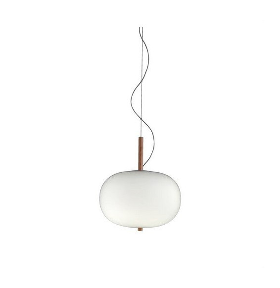 LedsC4 - Luminaria colgante ILARGI 14xled 14.8W blanco madera clara