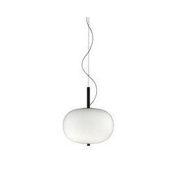 LedsC4 - Luminaria colgante ILARGI 20xled 21.4W blanco madera oscura