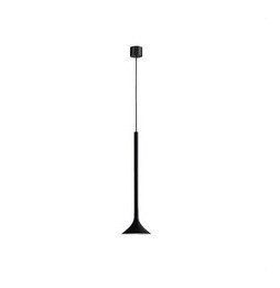 LedsC4 - Luminaria colgante ALIVE 1xled 6.9W 2700K negro sin cristal