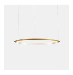 LedsC4 - Luminaria colgante circular D600 4000K ON-OFF 100/240V negro