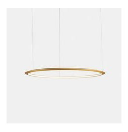 LedsC4 - Luminaria colgante circular D3000 3000K DALI 100/240V negro
