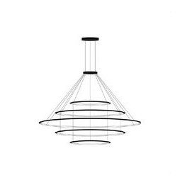 LedsC4 - Luminaria colgante circular grande 2700K DALI blanco