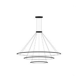 LedsC4 - Luminaria colgante circular grande 2700K 1-10V blanco