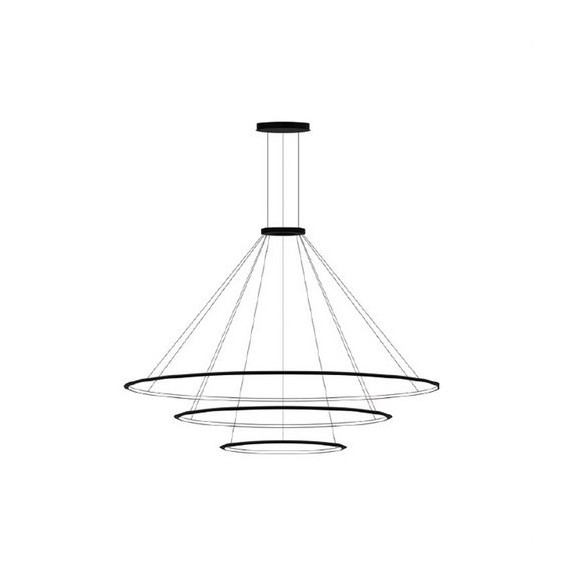 LedsC4 - Luminaria colgante circular grande 3000K DALI blanco
