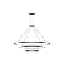 LedsC4 - Luminaria colgante circular grande 3000K DALI blanco