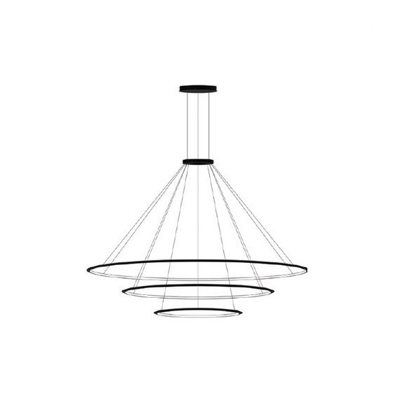 LedsC4 - Luminaria colgante circular grande 4000K DALI blanco