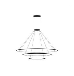 LedsC4 - Luminaria colgante circular grande 4000K ON-OFF blanco