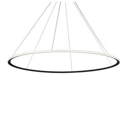 LedsC4 - Luminaria colgante circular D3000 3000K DALI 100/240V negro