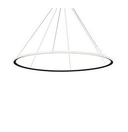 LedsC4 - Luminaria colgante circular D3000 3000K DALI 100/240V negro
