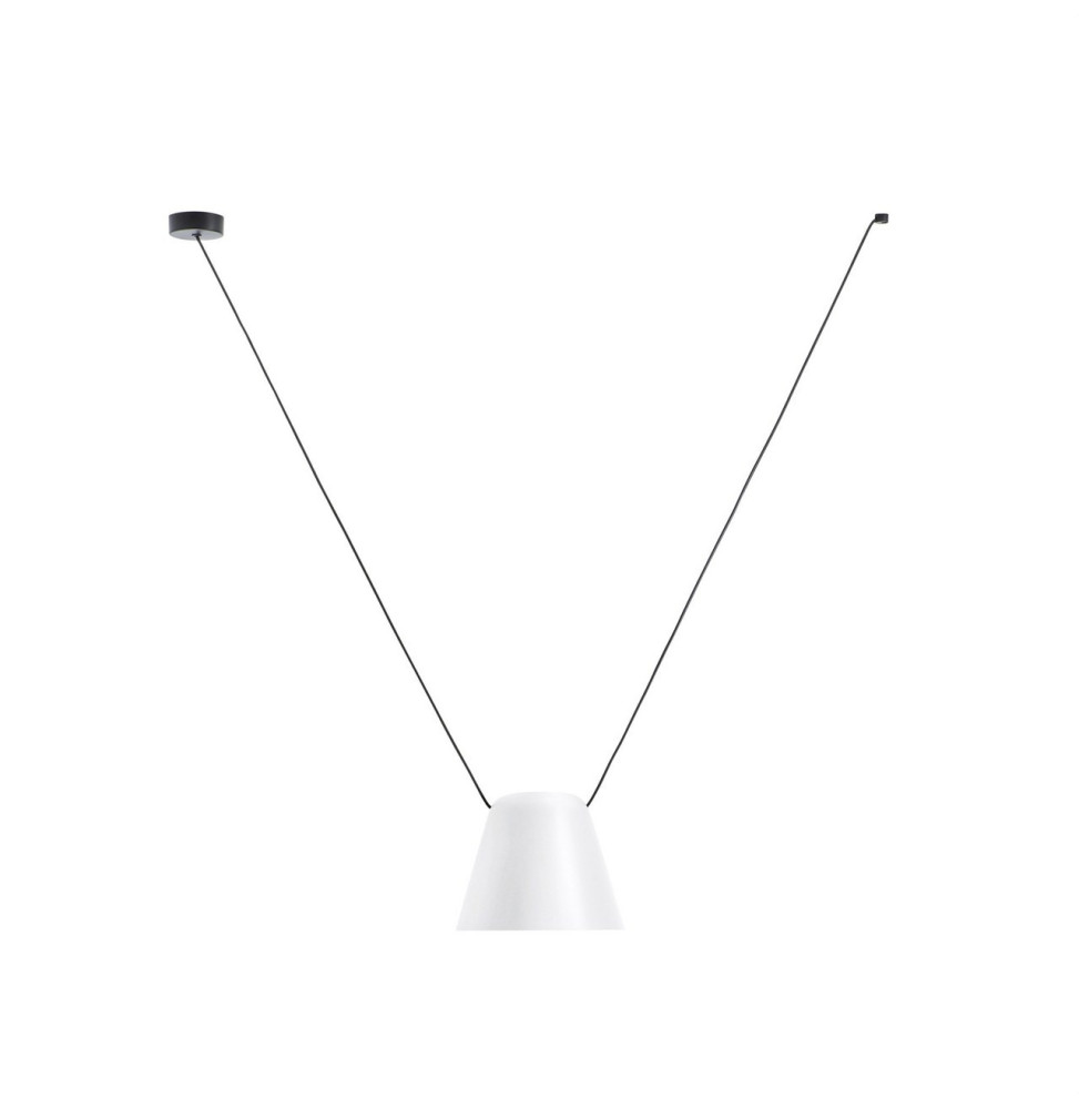 LedsC4 - Luminaria colgante 00-7391 ATTIC 1xE27 23 blanco mate LedsC4 - Luminaria colgante 00-7391 ATTIC 1xE27 23 blanco mate