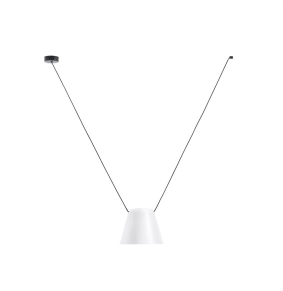LedsC4 - Luminaria colgante 00-7391 ATTIC 1xE27 23 blanco mate