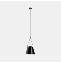 LedsC4 - Luminaria colgante 00-7389 ATTIC 1xE27 23 negro mate