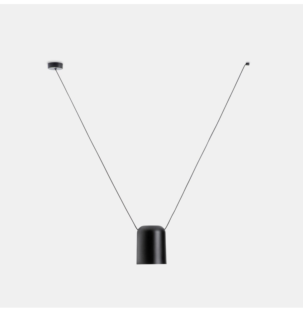 LedsC4 - Luminaria colgante 00-7390 ATTIC 1xE27 23 negro mate LedsC4 - Luminaria colgante 00-7390 ATTIC 1xE27 23 negro mate