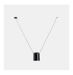 LedsC4 - Luminaria colgante 00-7390 ATTIC 1xE27 23 negro mate