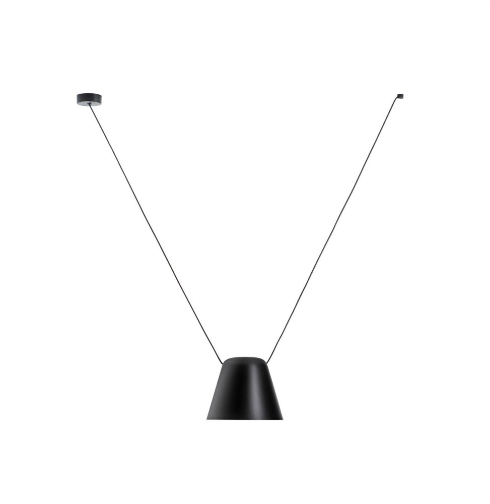 LedsC4 - Luminaria colgante 00-7391 ATTIC 1xE27 23 negro mate LedsC4 - Luminaria colgante 00-7391 ATTIC 1xE27 23 negro mate