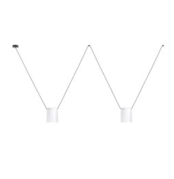 LedsC4 - Luminaria colgante 00-7394 ATTIC 2xE27 23 blanco mate