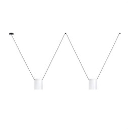 LedsC4 - Luminaria colgante 00-7394 ATTIC 2xE27 23 blanco mate