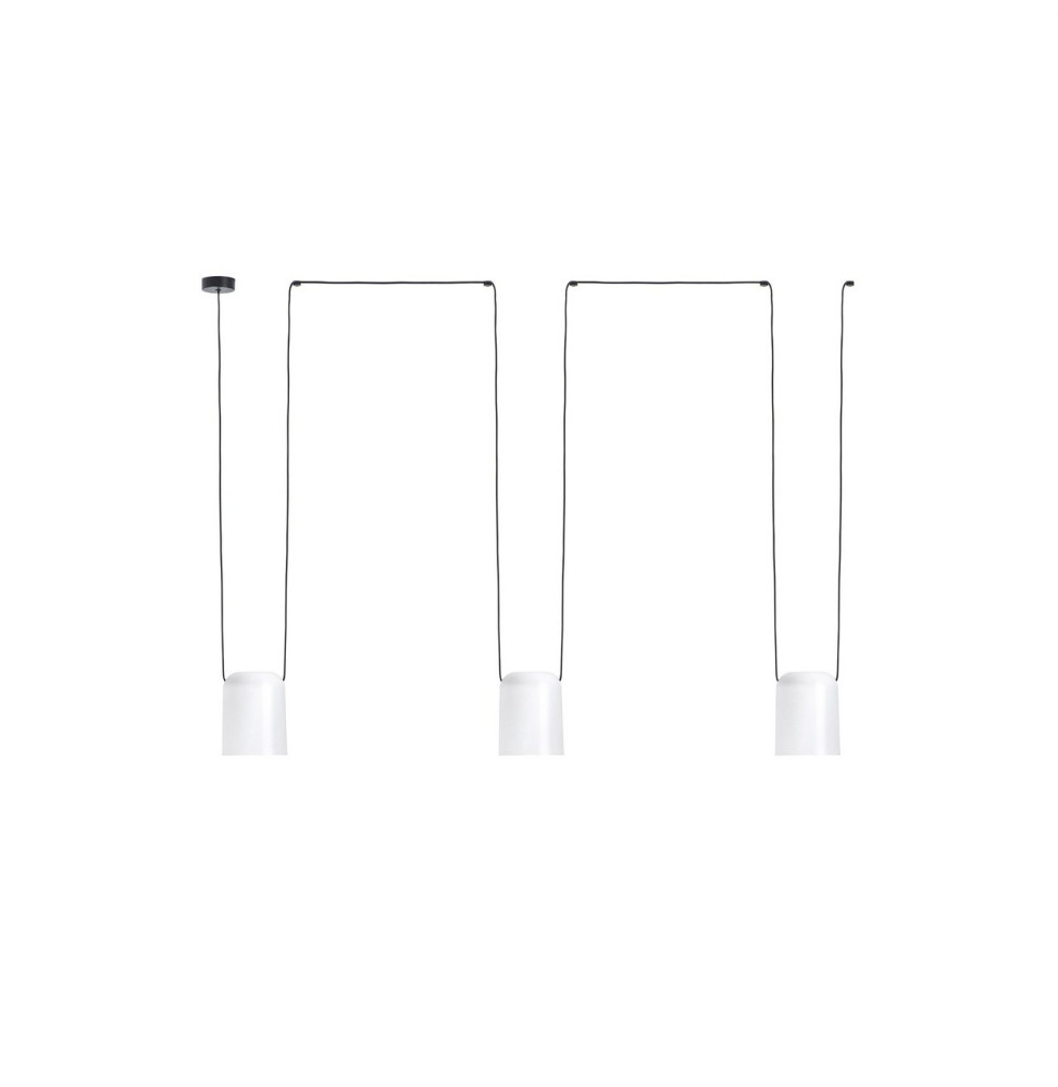 LedsC4 - Luminaria colgante 00-7398 ATTIC 3xE27 23 blanco mate LedsC4 - Luminaria colgante 00-7398 ATTIC 3xE27 23 blanco mate
