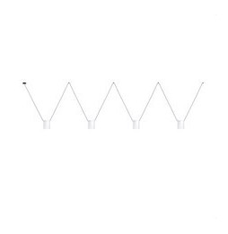 LedsC4 - Luminaria colgante 00-7402 ATTIC 4xE27 23 blanco mate