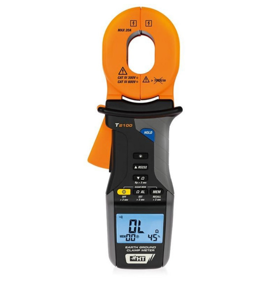 HT-INSTRUMENTS - Pinza T2100 para toma tierra MACROTESTG3 con RS232